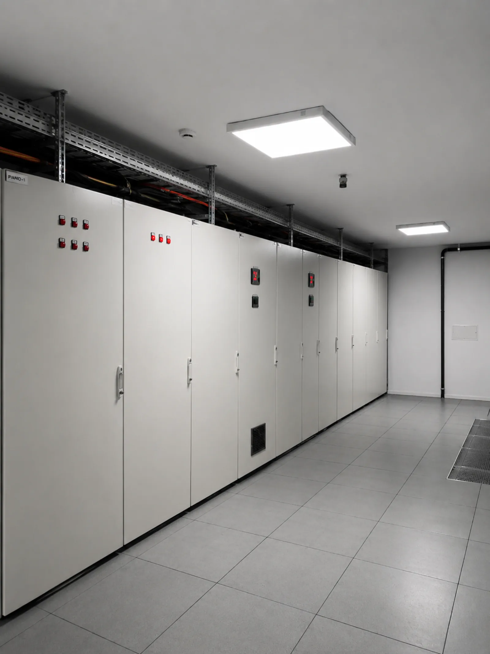 Kabinlere giden enerjinin ayrıldığı elektrik dağıtım panoları